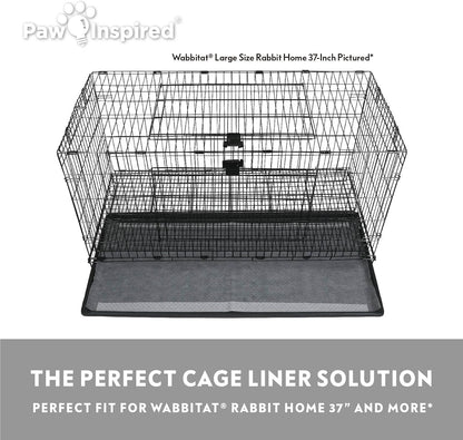 Paw Inspired Disposable Guinea Pig Cage Liners | Bamboo Charcoal Odor Controlling | Super Absorbent