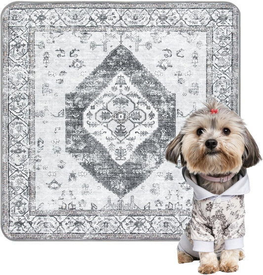 Lahome Extra-Large Washable Dog Pee Pads (72"x72") - Super Absorbent & Waterproof - Leakproof