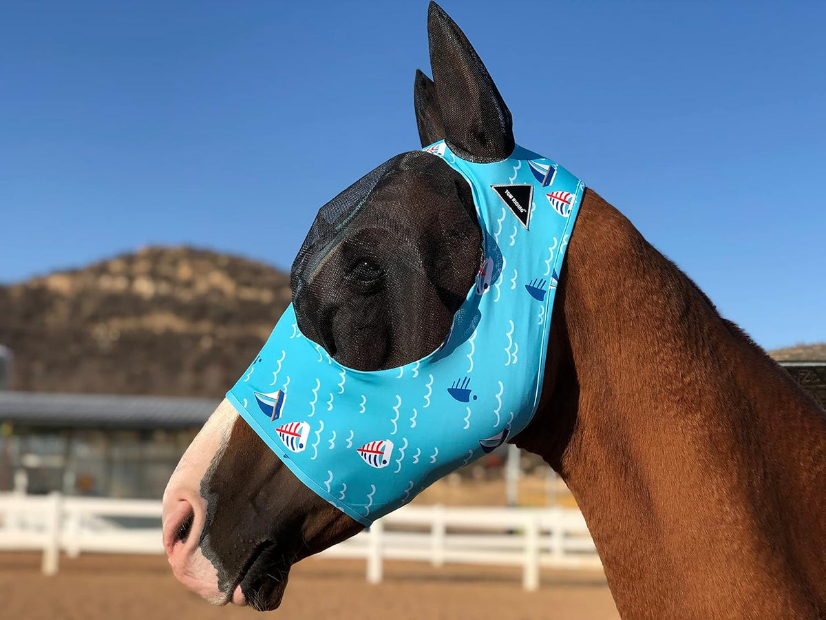 Horse Fly Mask Super Comfort Horse Fly Mask Elasticity Fly Mask with Ears We Only Make Products