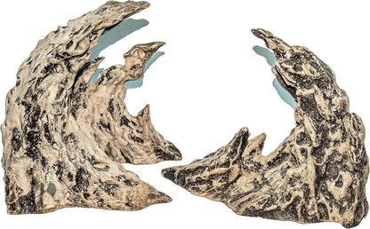 Novelsite Fish Tank Accessories, Aquarium Decorations, Scenery, Rock Ornaments - Create Aquatic
