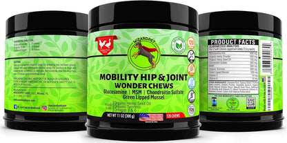 Advanced Hemp Hip and Joint Supplement for Dogs Hemp Oil Glucosamine Chondroitin for Dog Omegas