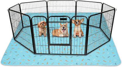 Sunheir Washable Pee Pads for Dogs 72"x72", Extra Large Reusable Puppy Pads Pet Training Pads for