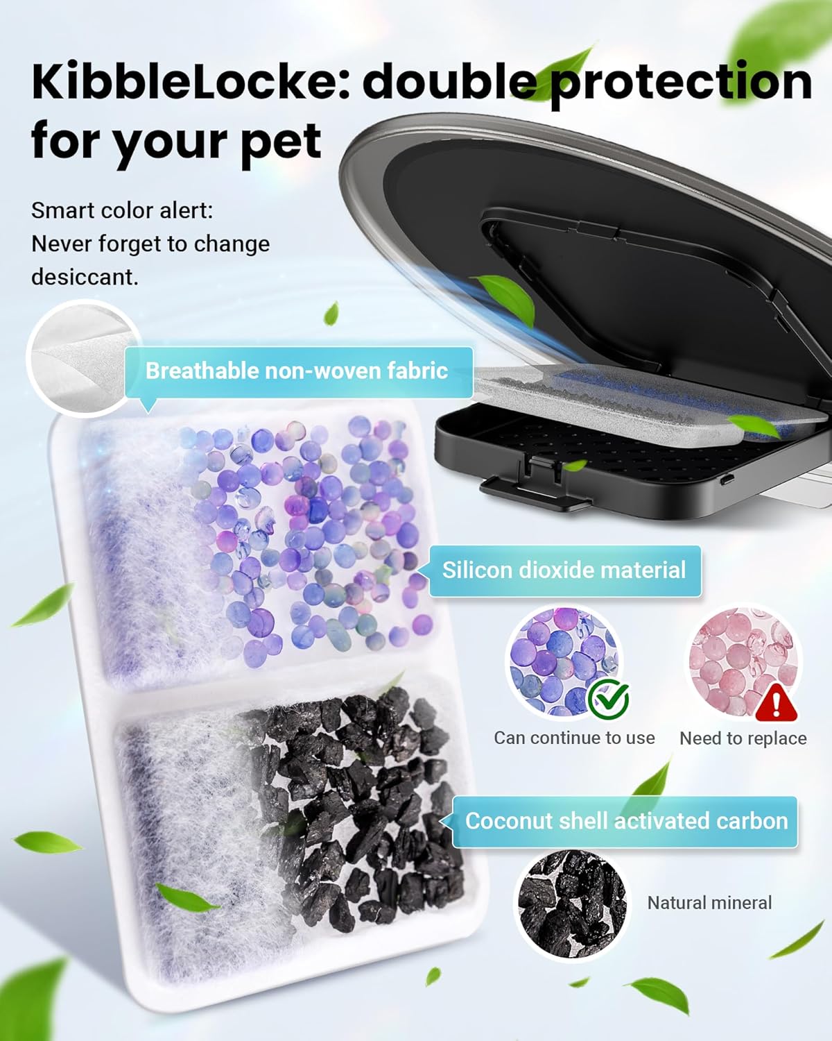 Automatic Cat Feeder for 3 Cats, 6L/25 Cups Smart WiFi Pet Feeder, Strong Anti-Jam System