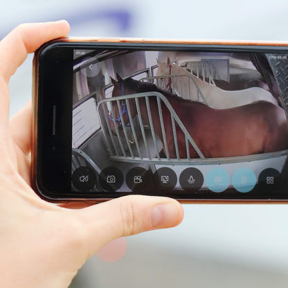 Equine Eye Voyager - Wireless Horse Trailer Camera – Live Video to Your Mobile with Night Vision