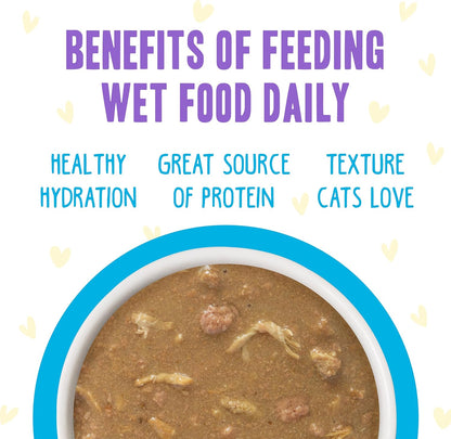 Weruva B.F.F. OMG - Best Feline Friend Oh My Gravy!, Chicken Cloud 9 with Chicken in Gravy, 5.5oz