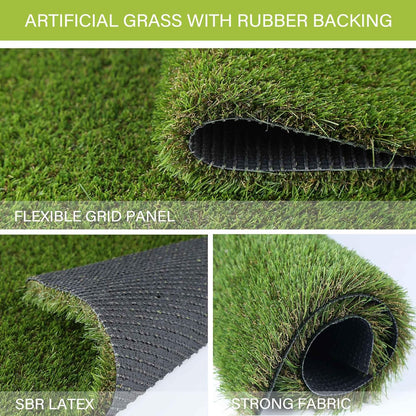 Dog Grass Pads 5 x 8 FT Artificial Grass Pee Pads for Dogs Potty Fake Grass Rug Turf Mat for Dogs