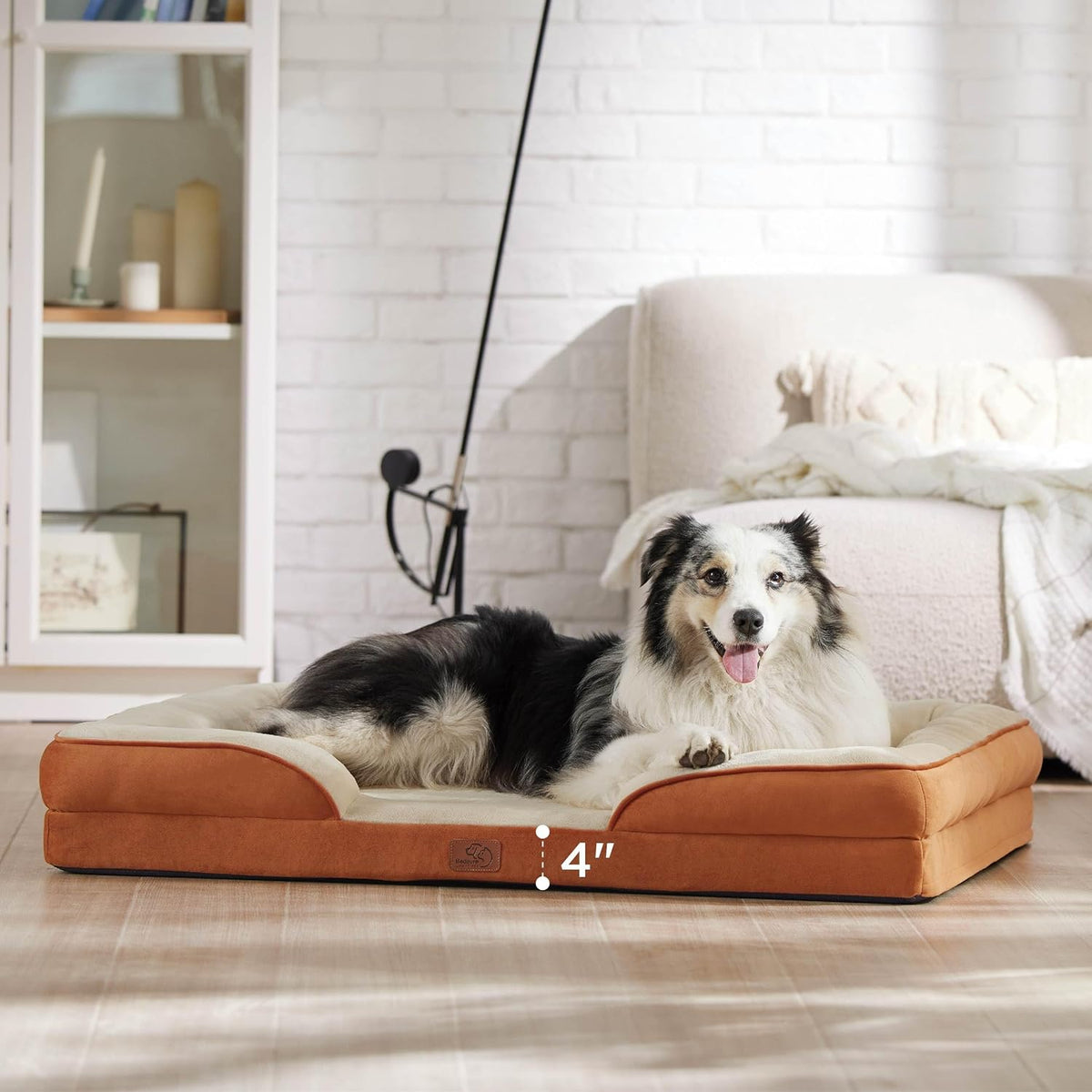 Bedsure XL Orthopedic Dog Bed for Extra Large Dogs - Washable XLarge Dog Cat Bed Waterproof