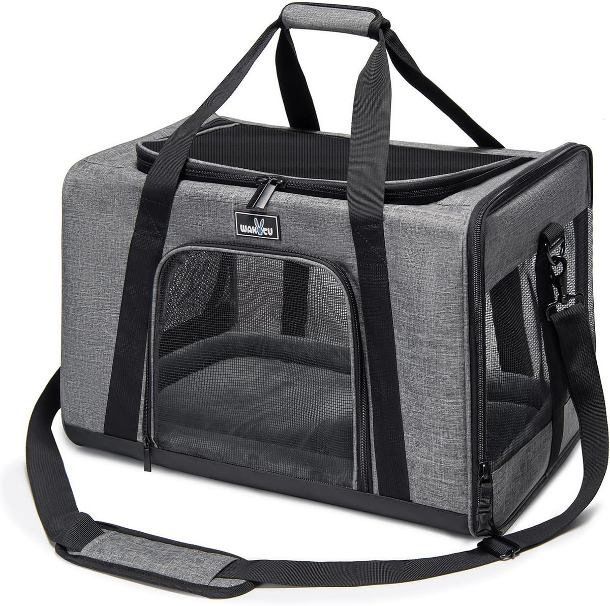 Pet Carrier for Medium Large Cats and Dogs, Dog Carrier Travel Bag with Adequate Ventilation, 5