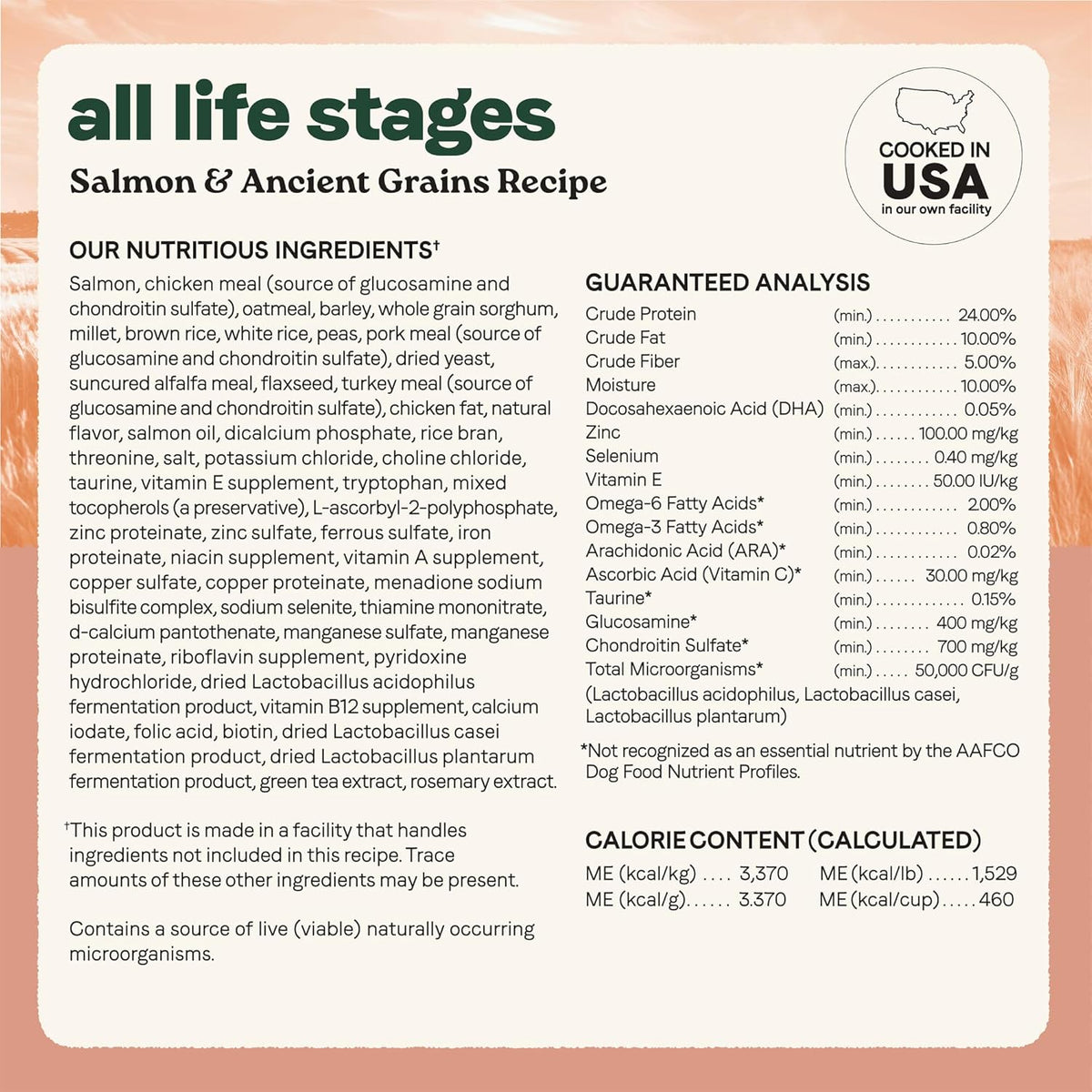 Canidae All Life Stages Real Salmon & Ancient Grains Recipe – High Protein Premium Dry Dog Food for