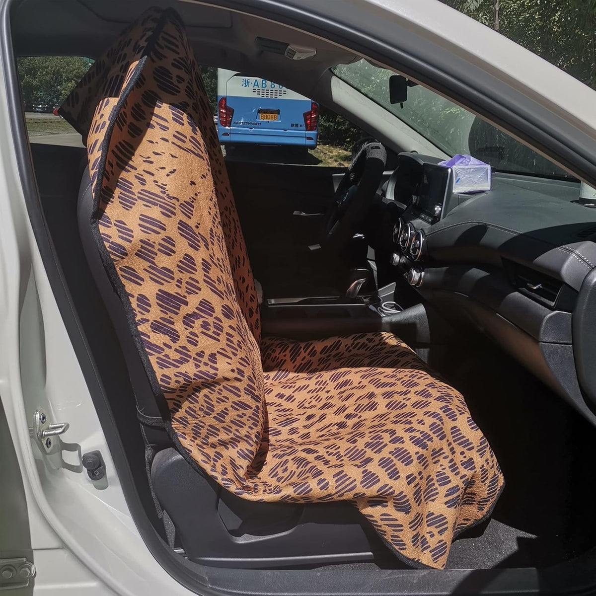 Car Seat Cover Protector Front Seats,for Gym Workout,Running,Swimming,Beach and Hiking,Waterproof