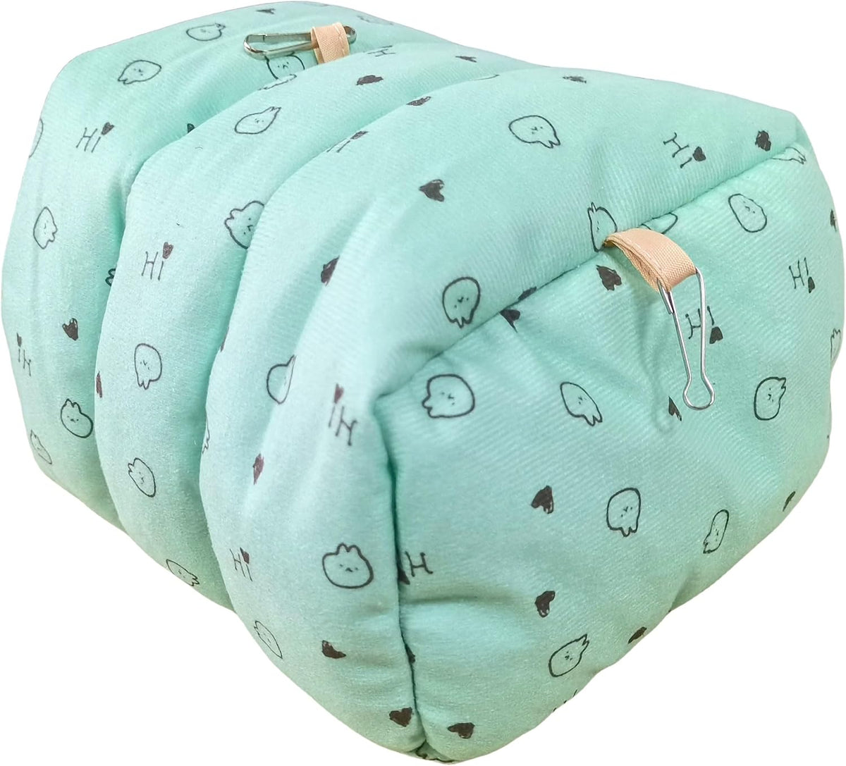WOWOWMEOW Guinea Pigs Bed,Hamster Bed,Soft Sleep Mat Pad and Warm Cave for