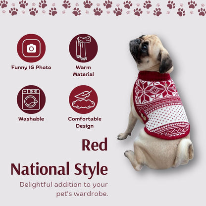 Cute Sweater for Dogs and Cats Soft Flannel Pet Outfit Warm and Cozy Animal Hoodie Small to Large