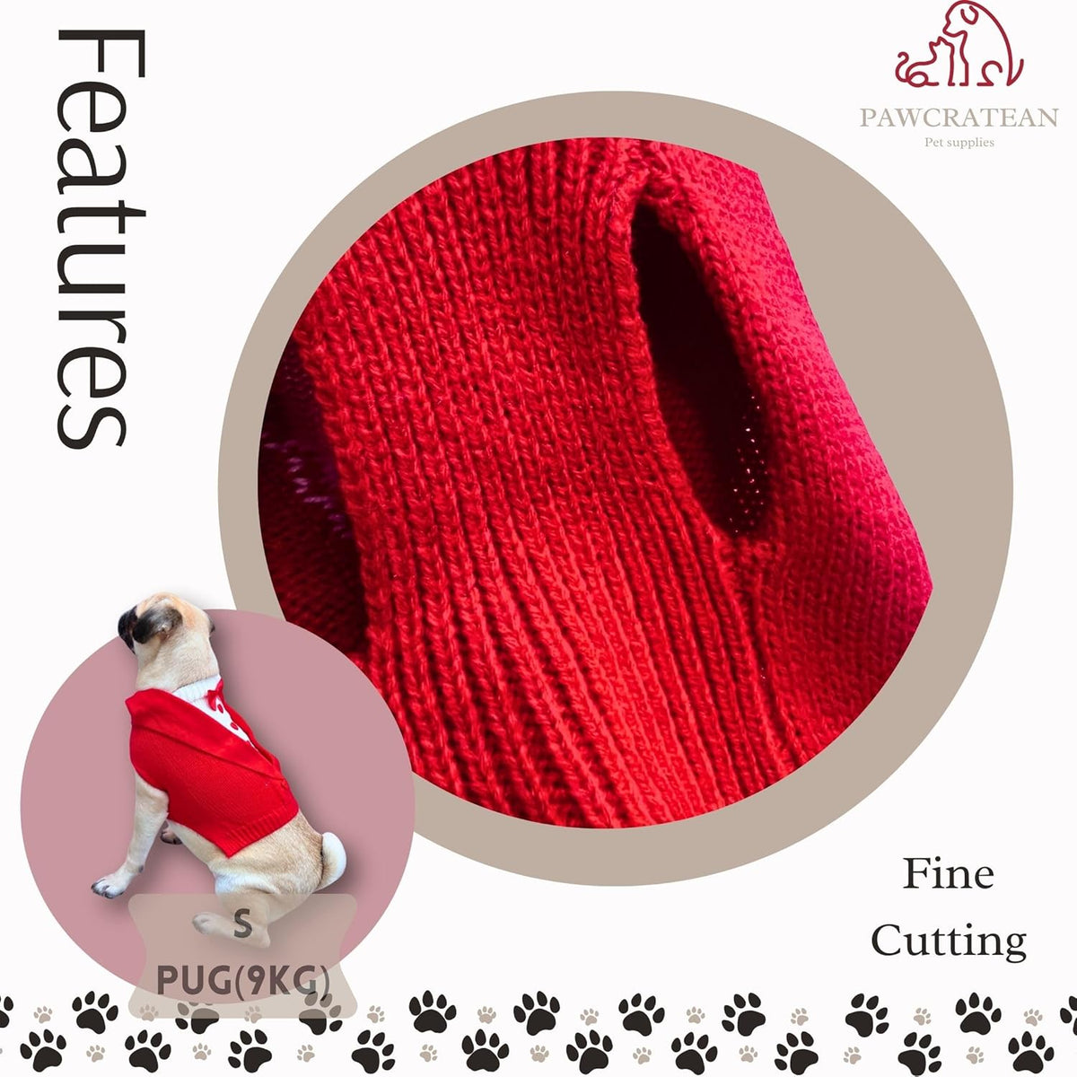 Cute Sweater for Dogs and Cats Soft Flannel Pet Outfit Warm and Cozy Animal Hoodie Small to Large