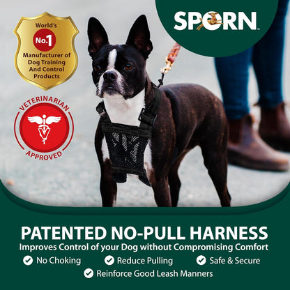 Sporn Extra Small Dog Harness No Pull - Easy & Adjustable for Growing Puppies, Lightweight