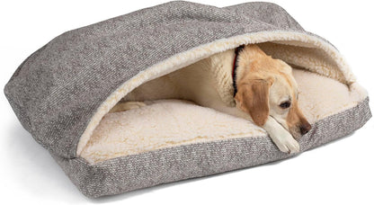 Snoozer Pet Products Luxury Rectangle Cozy Cave Dog Bed with Microsuede, Showdog Collection, Extra