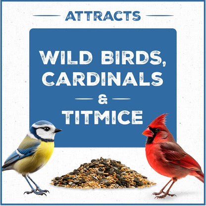 Pennington Wild Bird Food, Wild Bird Seed for Outside Feeders, Great to Feed Year-Round, 22.5-lb.