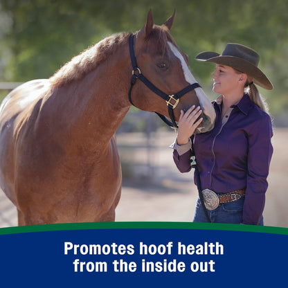 Farnam Horseshoer's Secret Pelleted Hoof Supplement for horses promotes healthy hoof growth, 11lb.