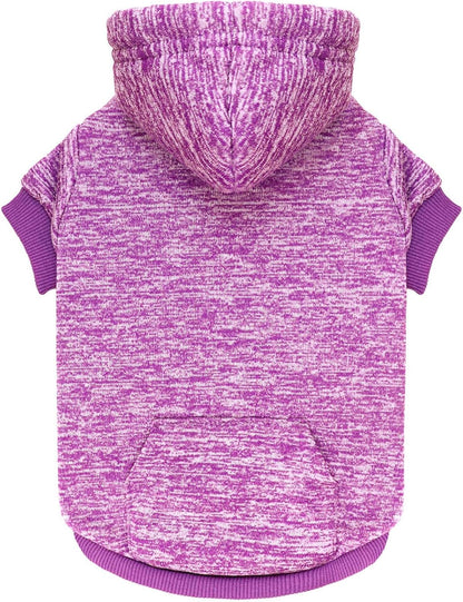 Dog Sweaters for Small Dogs Dog Hoodie Fleece Sweater Soft Clothes Sweatshirt with Pocket Hoodie