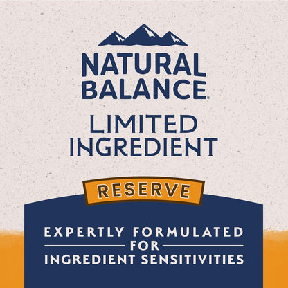 Natural Balance Limited Ingredient Adult Grain-Free Dry Dog Food, Reserve Duck & Potato Recipe, 4