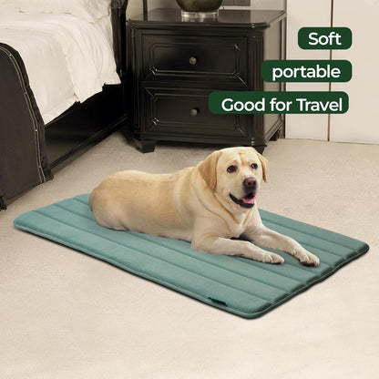 BALANCE Dog Crate Pad, Dog Foam Crate Mat Kennel Pad, Washable Water-Resistant Pet Bed Flat Dogs