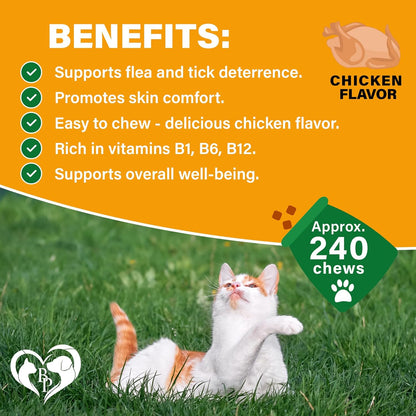 Flea and Tick Prevention Chewable Pills for Dogs and Cats - Revolution Oral Flea Treatment for Pets