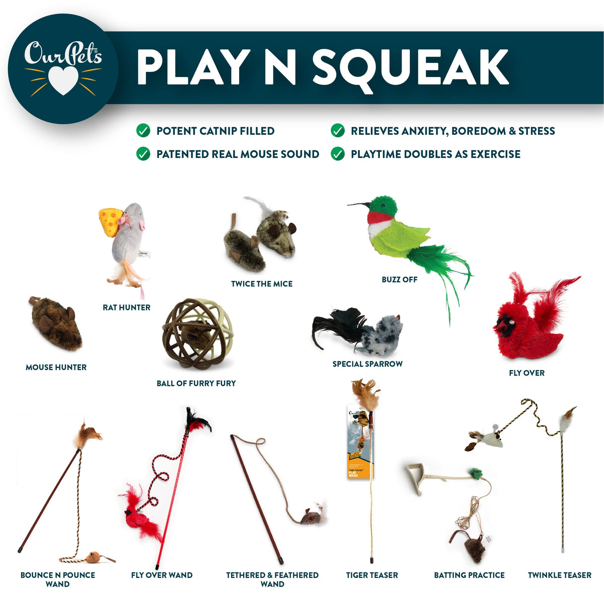 OurPet's Play. Chosen for real quality, fits naturally into modern pet homes.
