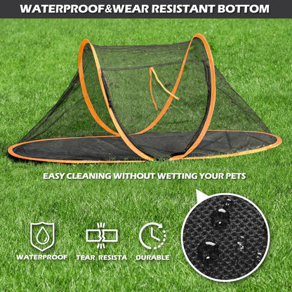 Cat Tent Outdoor, Pet Enclosure Tent Suitable for Cats and Small Animals, Indoor Playpen Portable