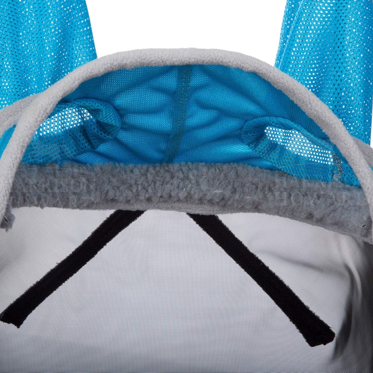 Harrison Howard CareMaster Pro Luminous Horse Fly Mask Large Eye Space Standard with Ears UV