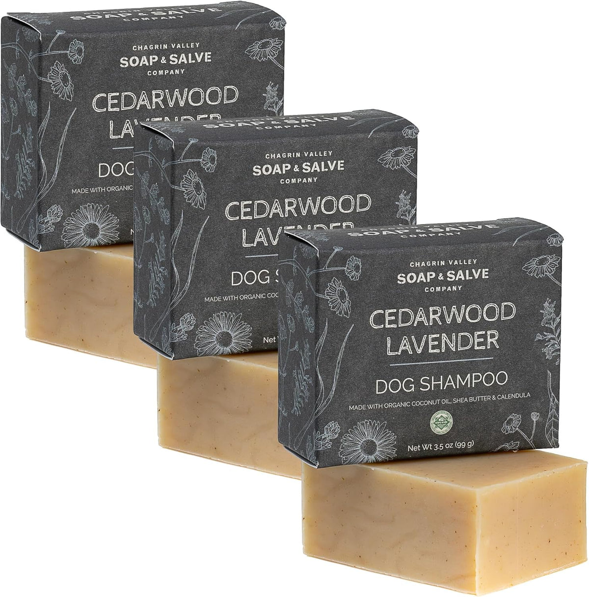 Chagrin Valley Soap & Salve Organic Dog Shampoo and Conditioner - Puppy Shampoo Itchy Skin Relief