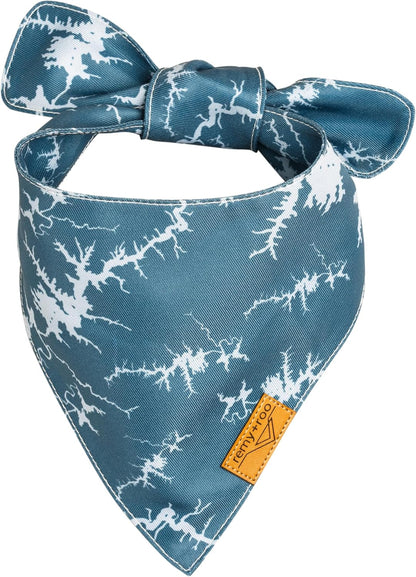 Remy+Roo Small Summer Dog Bandanas - 4 Pack Powell Set | Premium Durable Adjustable Polyester