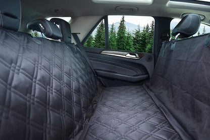 Bulldogology Dog Car Seat Cover for Back Seat 58"x56" Waterproof Pet Seat Cover SUV - Seat Cover