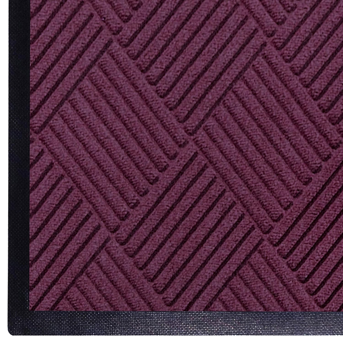 M+A Matting WaterHog Diamond | Commercial-Grade Entrance Mat with Rubber Border – Indoor/Outdoor
