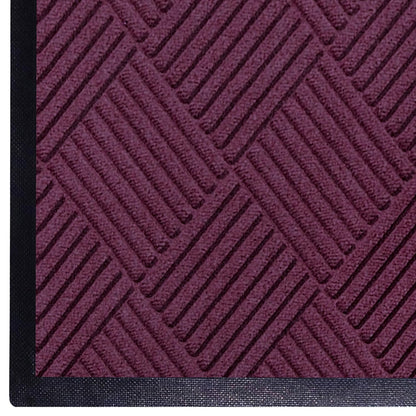 M+A Matting WaterHog Diamond | Commercial-Grade Entrance Mat with Rubber Border – Indoor/Outdoor