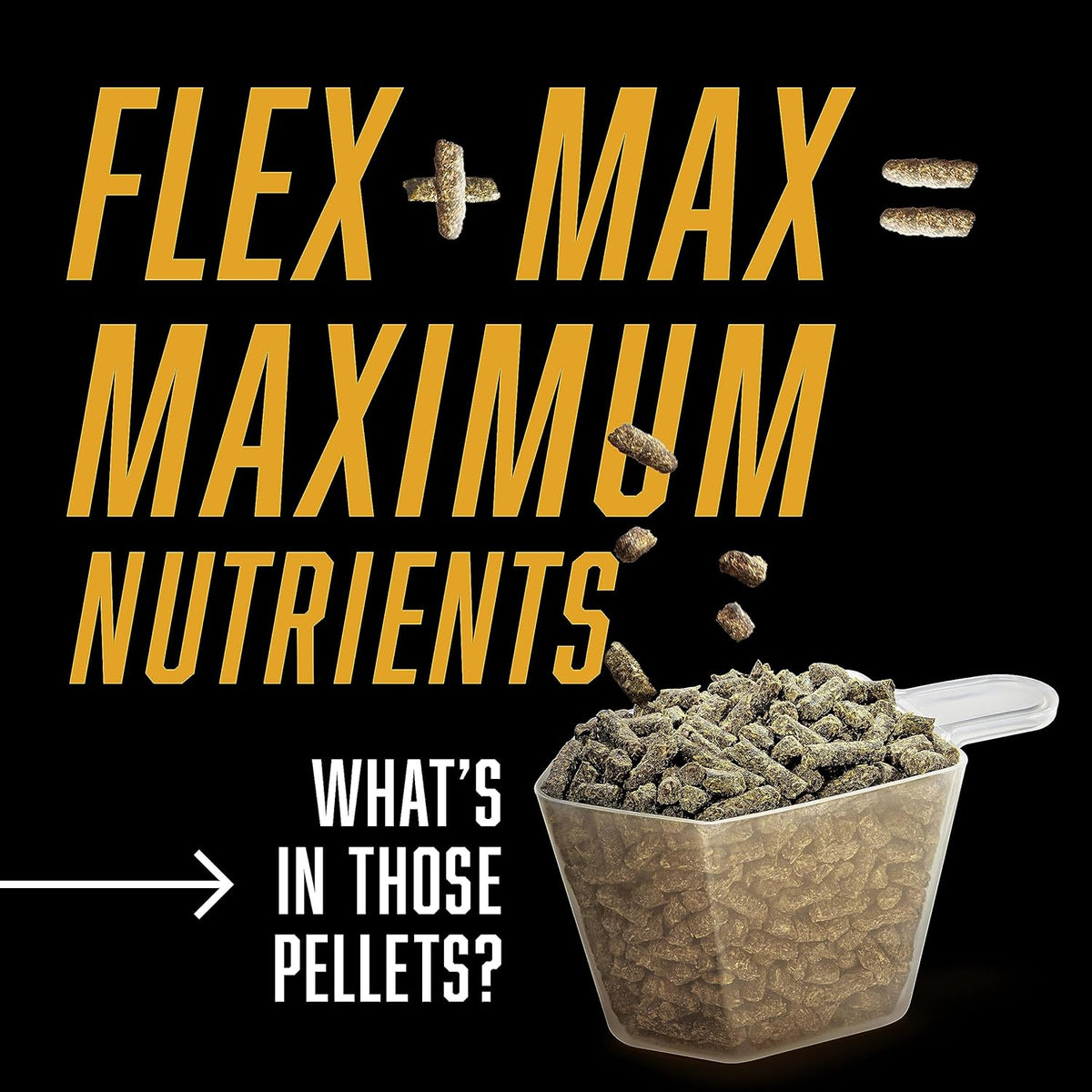 Absorbine Flex+Max Horse Joint Supplement Pellets, Highly Palatable, Comprehensive Equine Formula