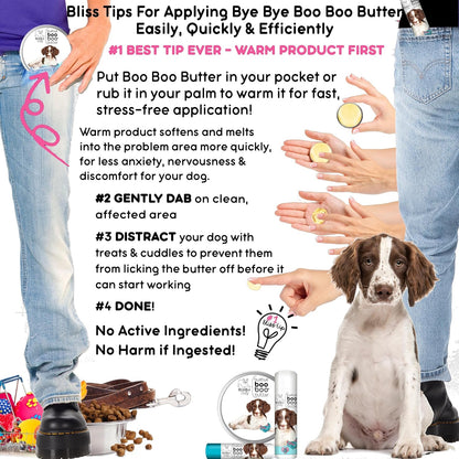 The Blissful Dog Springer Boo Boo Butter, 16 oz.