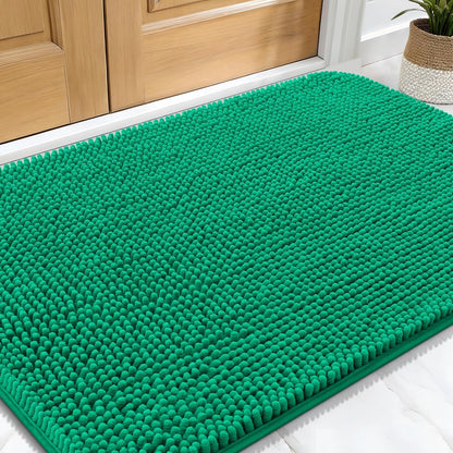 OLANLY Dog Door Mat for Muddy Paws 30x20, Absorbs Moisture and Dirt, Absorbent Non-Slip Washable