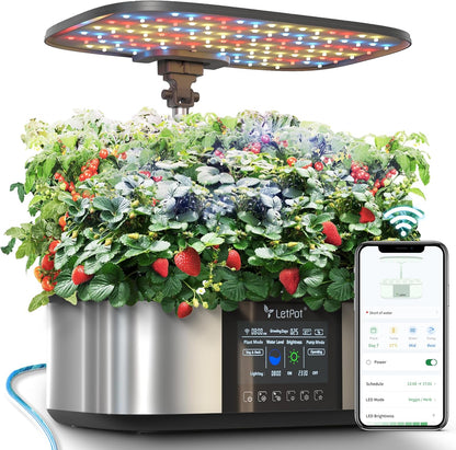LetPot LPH-Max Hydroponics Growing System Kit, 21 Pods APP & WiFi Automatic Controlled Smart Indoor