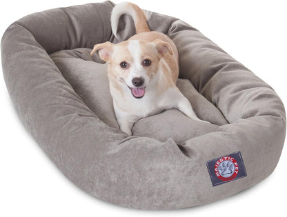 Majestic Pet Villa 32 Inch Shredded Memory Foam Dog Bed for Medium Sized Dogs 32x23x7