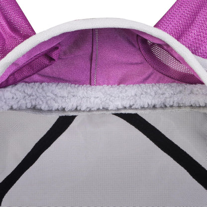 Harrison Howard CareMaster Pro Luminous Horse Fly Mask Large Eye Space Standard with Ears UV