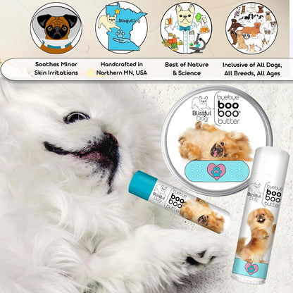 The Blissful Dog 8 oz TIN Pekingese Booboo Butter