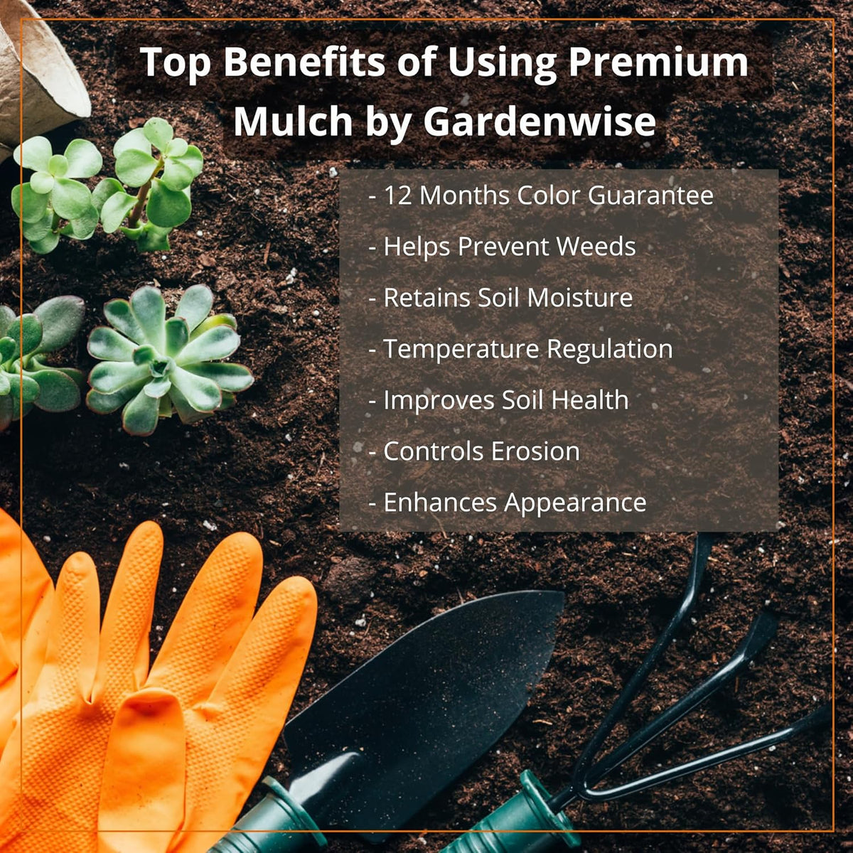 Premium Red Wood Mulch for Indoor, Patio, Potting Media, Gardens, Lawns, and Landscaping (0.5 CF