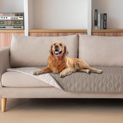gogobunny 100% Double Sided Waterproof Dog Blanket Soft Pet Bed Cover Reversible Protect Furniture