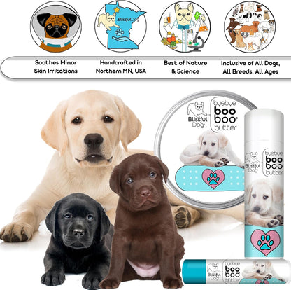 The Blissful Dog 2 oz TIN Labrador Retriever Booboo Butter