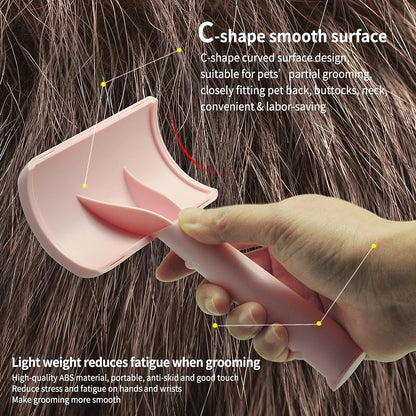 Super Dense Soft Slicker Brush for Thick and Long Fur Dogs - Grooming Brush for Fluff, Shedding