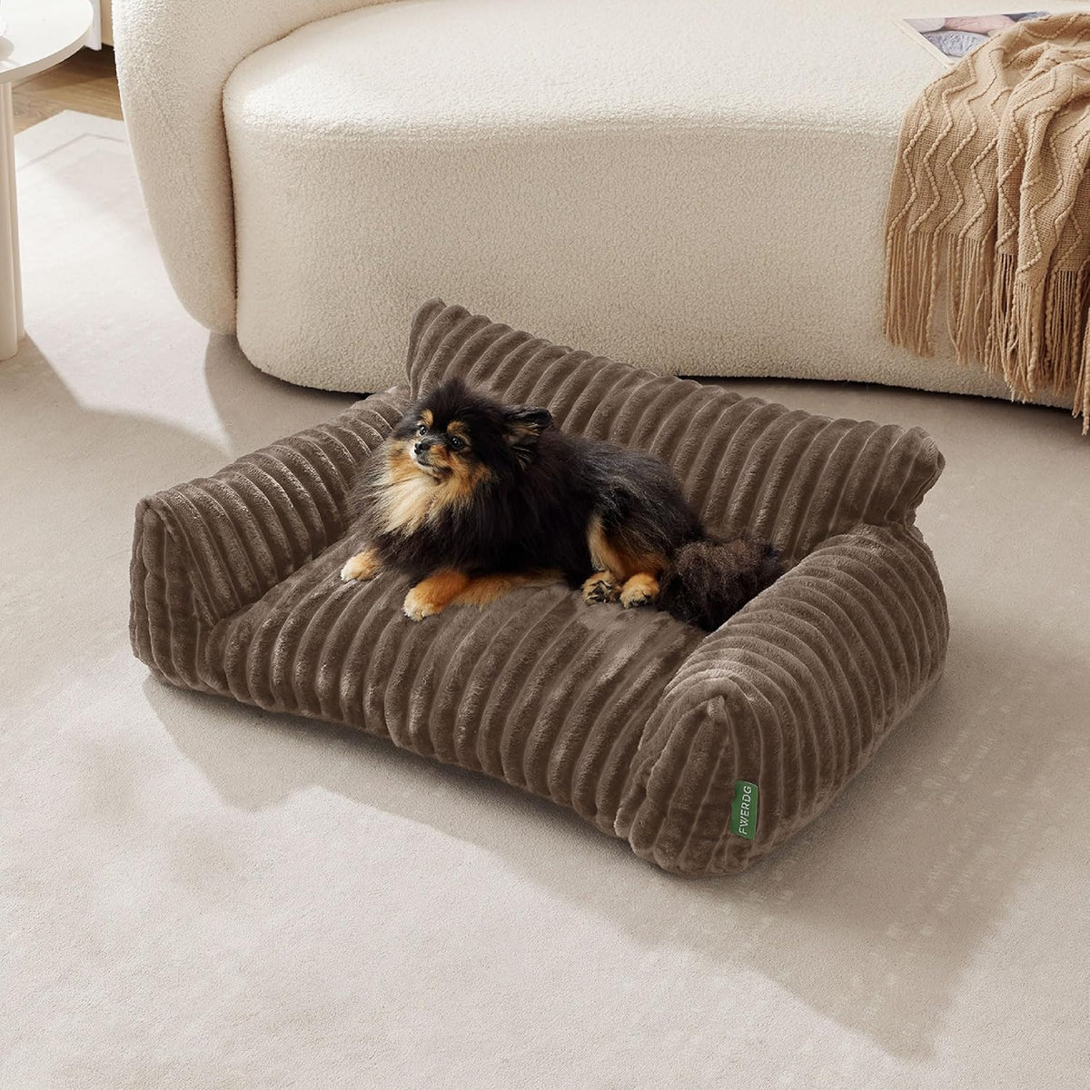 Cute Couch Bed for Pets, Supportive Cat Sofa for Indoor Cats, Medium Dog Sofa Bed for Medium Dogs