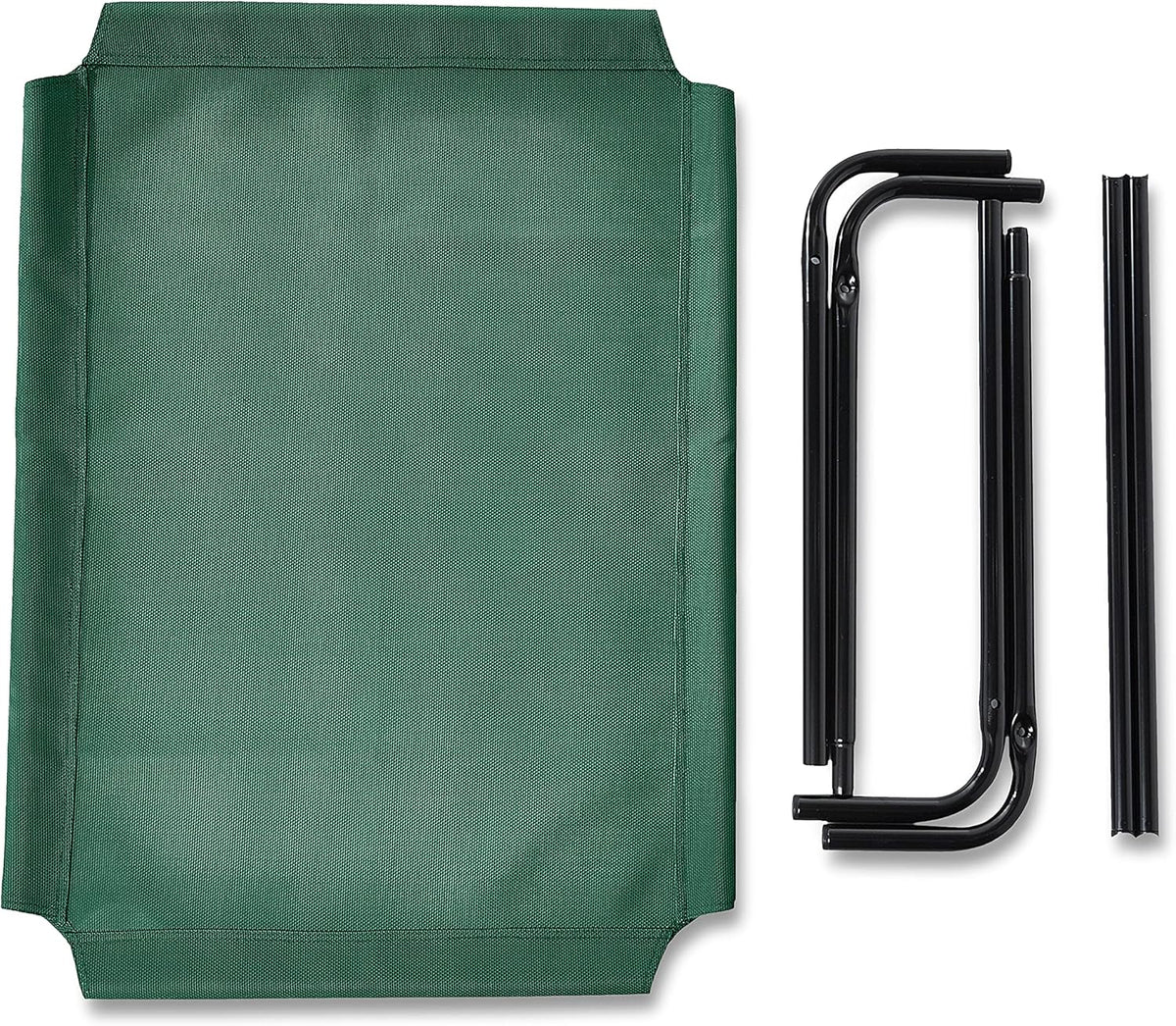 Amazon Basics Cooling Breathable Elevated Dog Bed with Metal Frame for Medium Dogs, 43 x 26 x 7.5