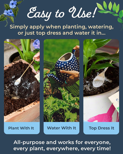 Organic Plant Magic - Truly Organic™ Fast-Acting Soluble Plant Food: All-Purpose Fertilizer