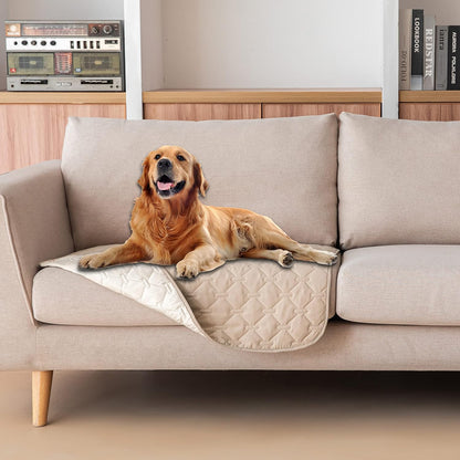 gogobunny 100% Double-Sided Waterproof Dog Bed Cover Pet Blanket Sofa Couch Furniture Protector for
