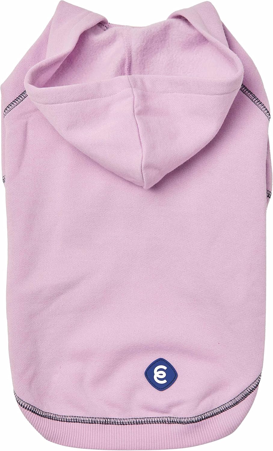 Blueberry Pet Essentials Soft & Comfy Better Basic Cotton Blend Dog Hoodie Sweatshirt in Pink