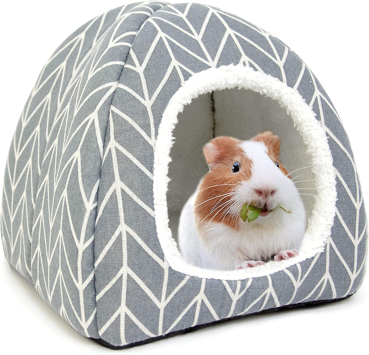 Guinea Pig Hideout Bed Rabbit House Cave Accessories Cozy Hide-Out for Bunny Hedgehog Ferret